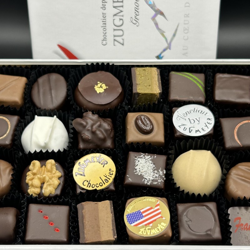 Box Zugmeyer : Formule 32 chocolats, 6 mois - Chocolats Zugmeyer